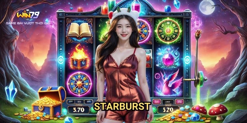 Starburst Win79: Chinh Phục Vũ Trụ Đầy Sắc Màu Và Kho Báu